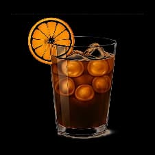 Orange Ice Americano